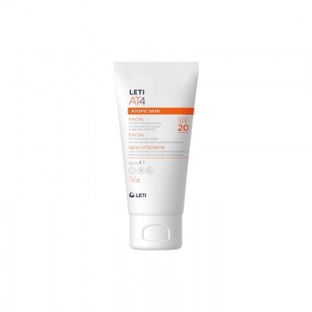 leti at4 crema facial spf20 pieles atopicas 50 ml